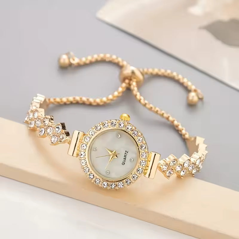 elegant women's quartz watch